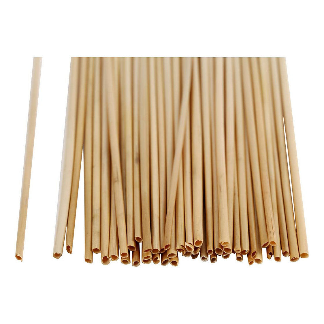 Creativ Company Natural Bleached Stroh, 50..