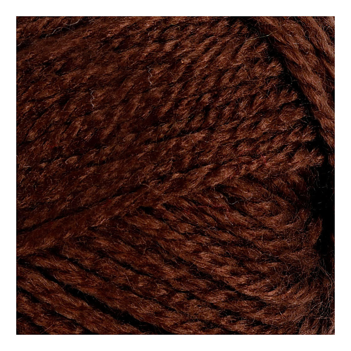 Creativ Company Fantasia Acrylgarn Brown, 80 m