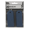 Creativ Company Manilla Labels Blue, 20st.