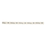 Creativ Company Satin Ribbon Off-White, 10m - afbeelding 2