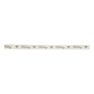Creativ Company Satin Ribbon Off-White, 10m