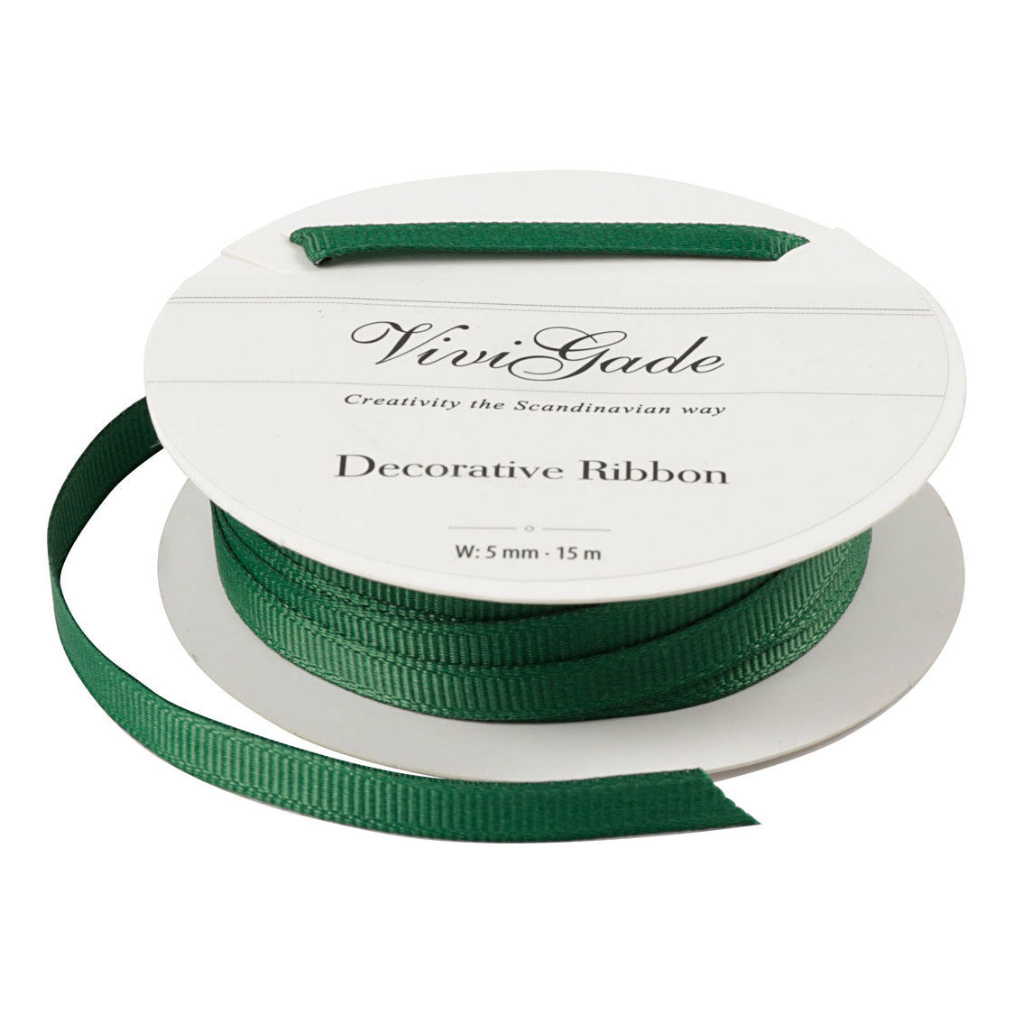 Kreativunternehmen Dekoration Lint Green, 15m