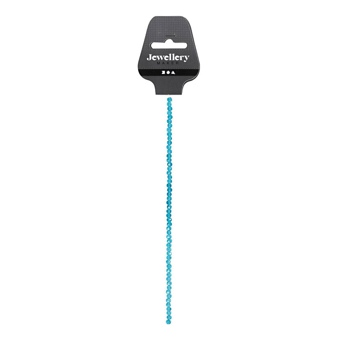 Creativ Company Facette Perlen Turquoise, 45..