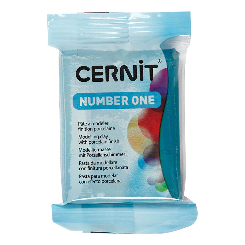 Kreativfirma Cernit Montage Klei Duck Blue, 56 Gramm