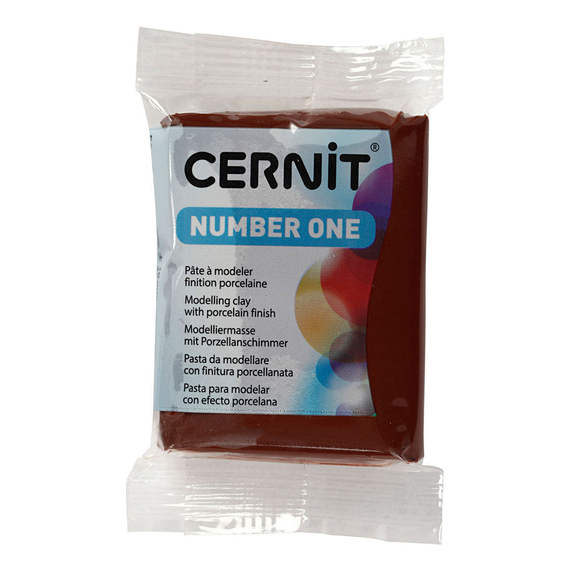 Kreativfirma Cernit Mountain Klei Brown, 56 Gramm