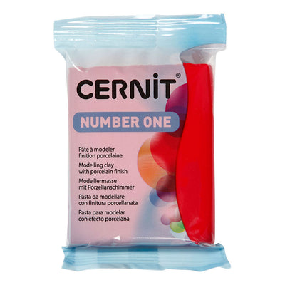 Kreativfirma Cernit Montage Clay Christmas Rood, 56 Gramm