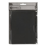 Creativ Company Envelope Black, 11,5x15cm, 10st. - afbeelding 1