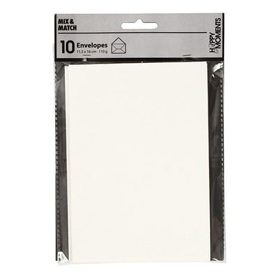 Creativ Company umhüllt Off-White, 11,5x15 cm, 10st.