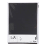 Creativ Company Cardboard Black A4 220g, 10st. - afbeelding 1