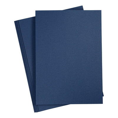 Creativ Company Cardboard Blue A4 220g, 10st.