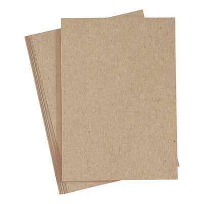 Creativ Company Cardboard Naturel A4 220G, 10st.