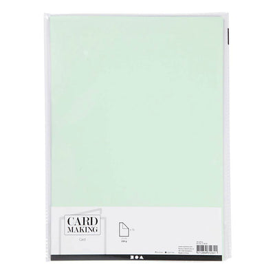 Creativ Company Cardboard Light Green A4 220G, 10st.