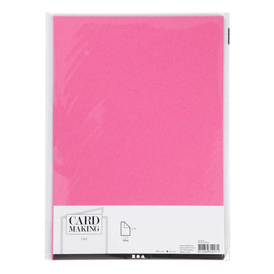 Creativ Company Cardboard Pink A4 220g, 10st.