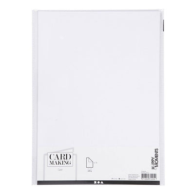 Creativ Company Cardboard White A4 220g, 10st.