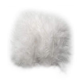 Creativ Company Down White 5-12 cm, 15st. - afbeelding 3