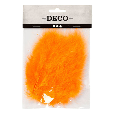 Creativ Company Down Oranje 5-12 cm, 15st.