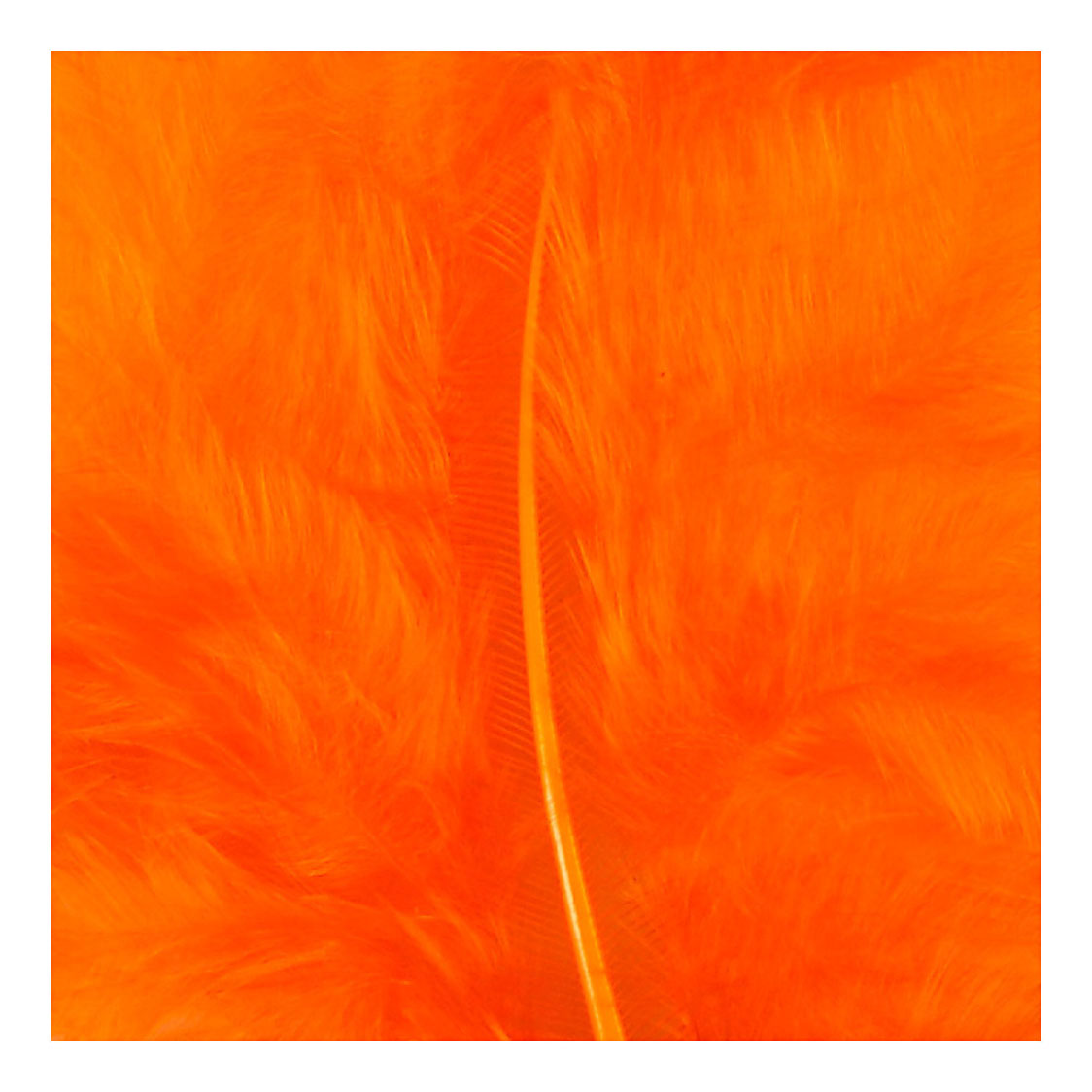 Creativ Company Down Oranje 5-12 cm, 15st.
