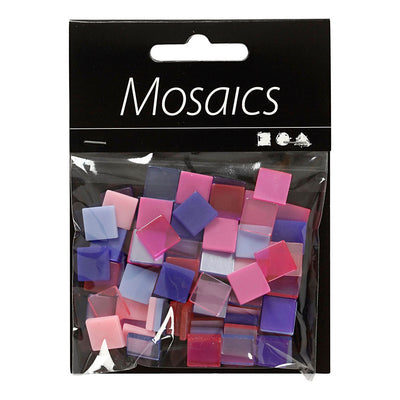 Creativ Company Minimosaik lila 10x10mm, 25 Gramm