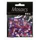 Kreativfirma Mini Mosaic Purple 10x10 mm, 25 Gramm