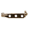 Creativ Company Broochpeld Silber -plattiert 25mm, 10st.