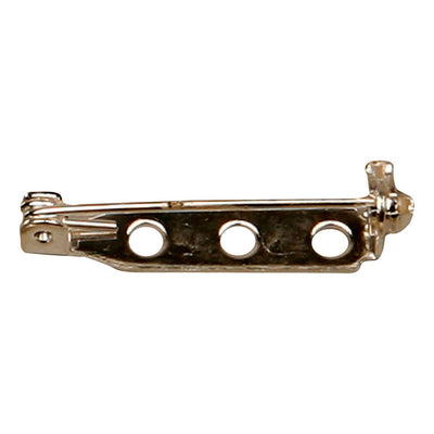 Creativ Company Broochpeld Silber -plattiert 25mm, 10st.