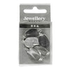 Creativ Company Broochpeld versilbert, 5st.