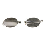 Creativ Company Broochpeld versilbert, 5st. - afbeelding 2
