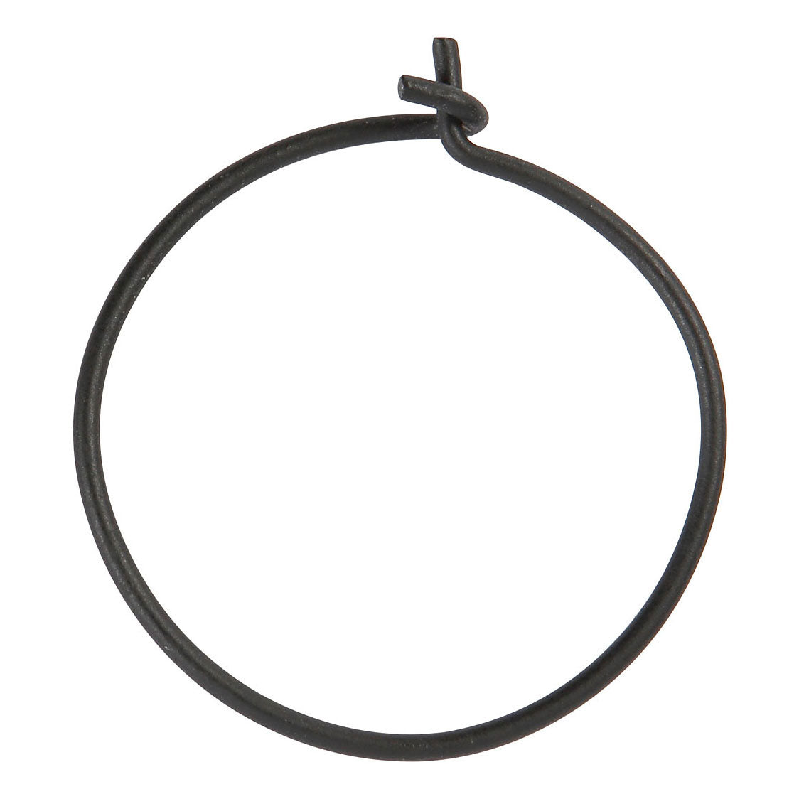 Creativ Company Ohrring Black, 8st.