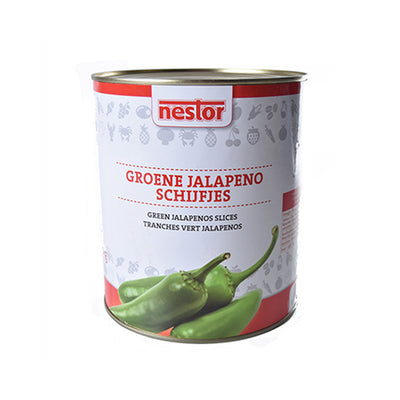 Nestor grüne Jalapeno-Scheiben (3 Liter)