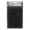 Kreativfirma Muster Carton Black, 10st.