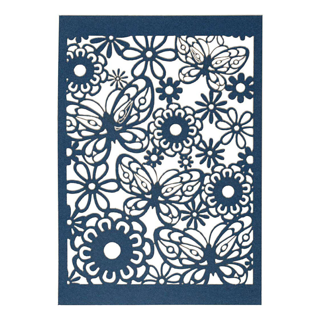 Kreativfirma Muster Carton Blue, 10st.
