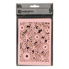 Kreativfirma Muster Carton Light Rood, 10st.