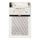 Kreativfirma Muster Carton Blume White, 10st.