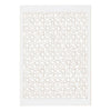Kreativfirma Muster Carton Blume White, 10st.