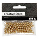 Kreativfirma Perlen Gold, 100..