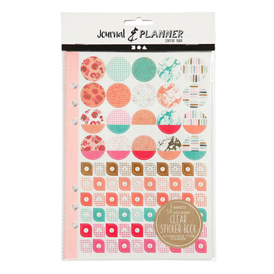 Creativ Company Stickerboek Aquarel A5 für Planer, 578st.