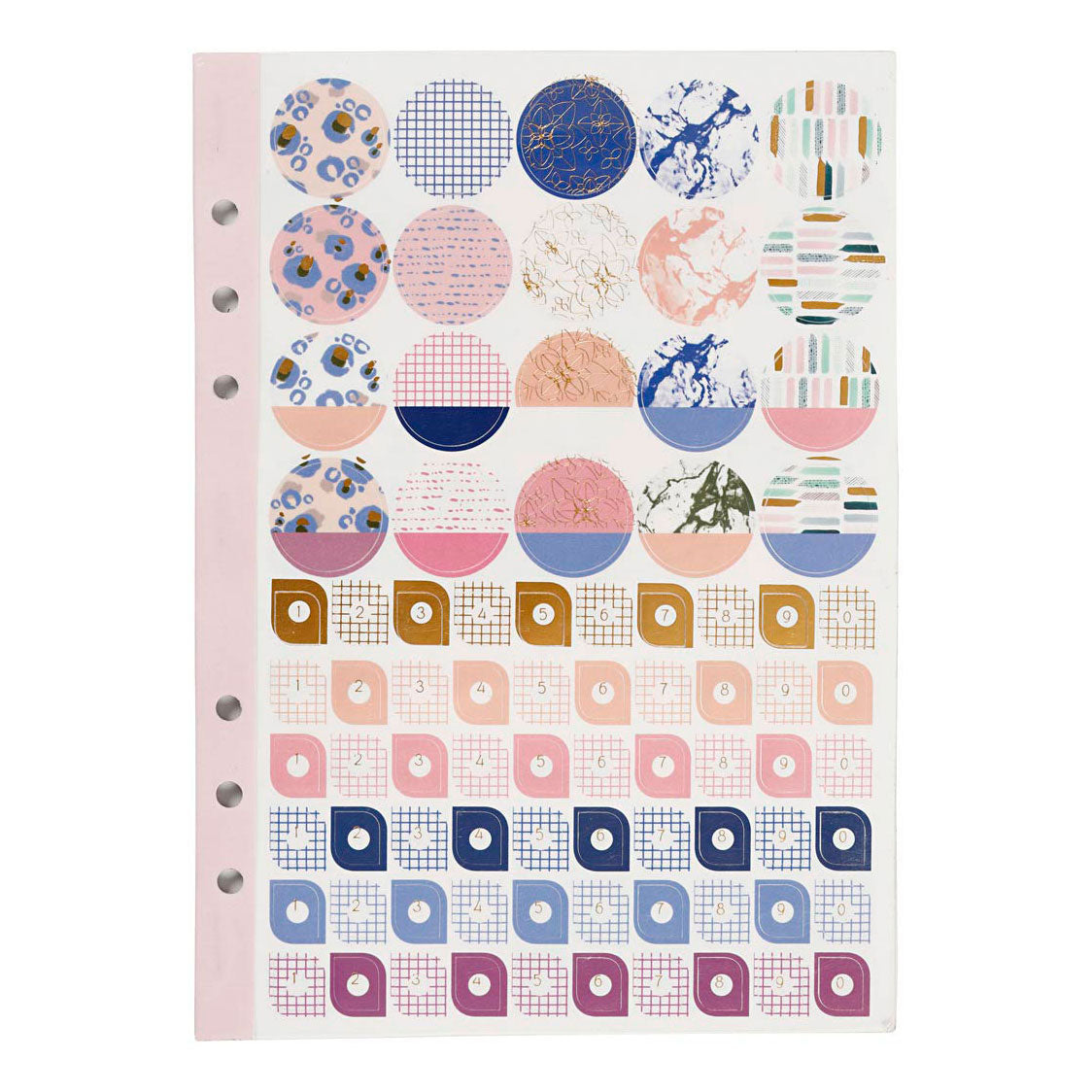Creativ Company Stickerboek Bloemen A5 für Planer, 578st.