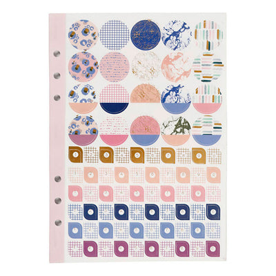 Creativ Company Stickerboek Bloemen A5 für Planer, 578st.