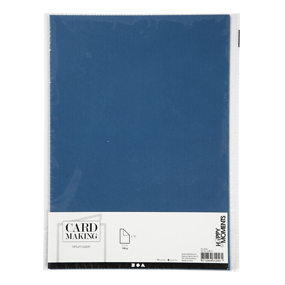 Creativ Company Periode Paper A4 Blue, 10 Blätter