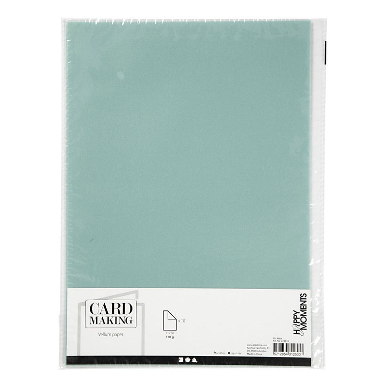 Creativ Company Perlum Paper A4 Hellblau, 10 Blätter