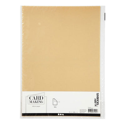 Creativ Company Vellum Paper A4 Naturel, 10 Blätter