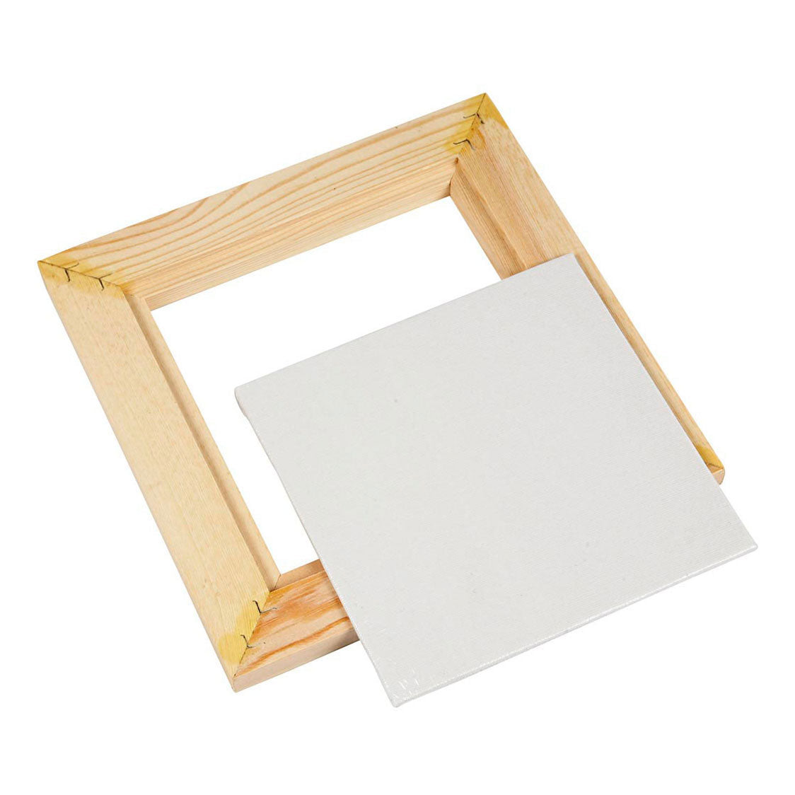 Creativ Company Canvas -Panel mit Rahmen, 20,8x20,8 cm