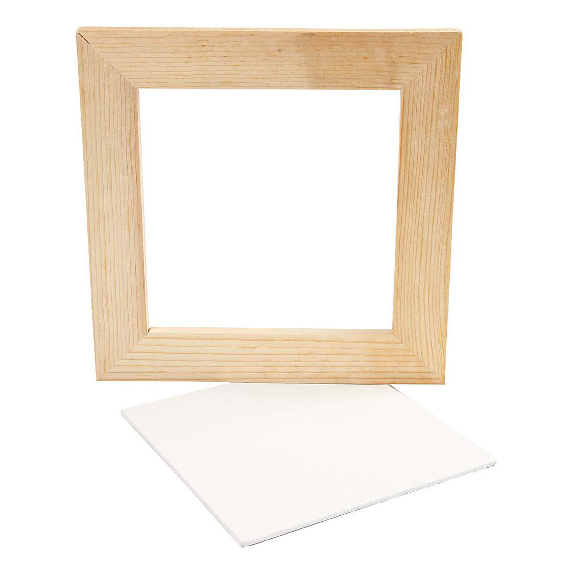 Creativ Company Canvas -Panel mit Rahmen, 20,8x20,8 cm