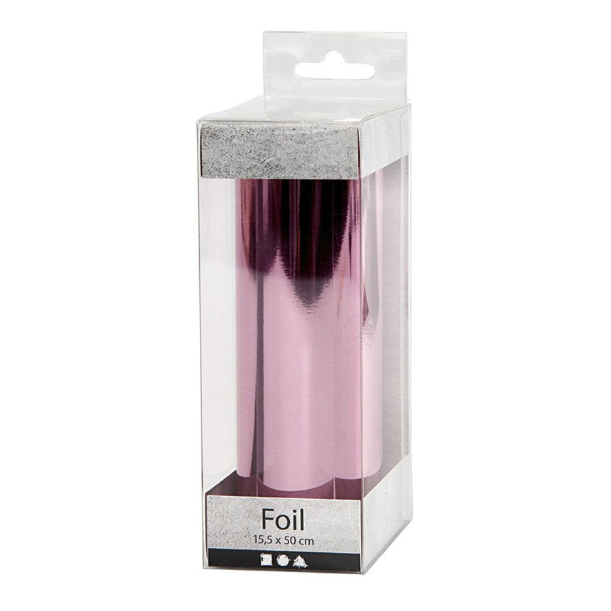 Kreativfirma Deco Foil Pink, 50 cm