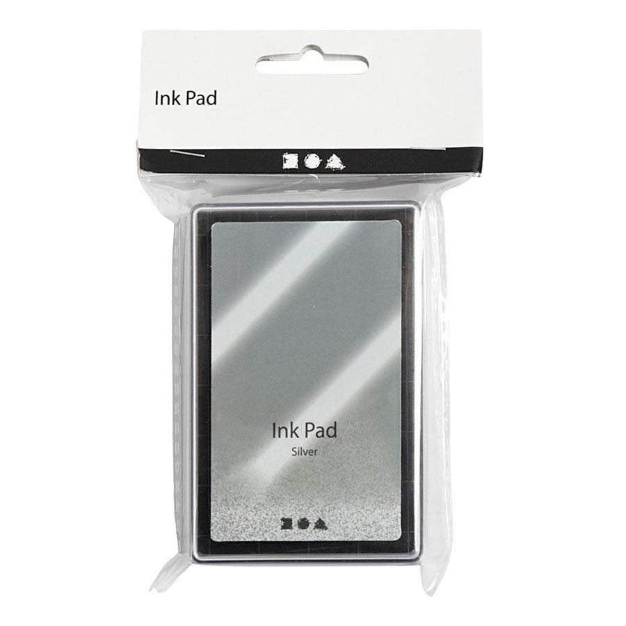 Creativ Company Stamp Ink Silber, 9x6 cm