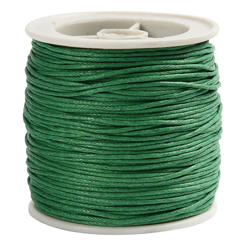 Creativ Company Cotton Cord Green, 40 m