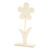 Creativ Company Holzblume mit Fuß, 26 cm