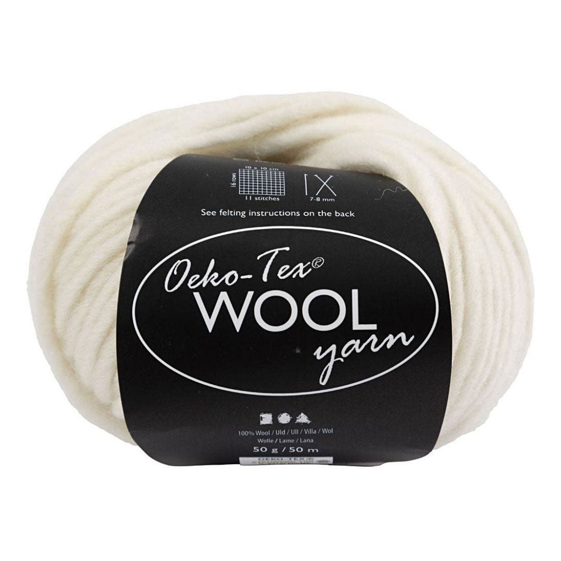 Creativ Company Wol Garn und weiße, 50 m