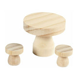 Creativ Company Wooden Mini Furniture Set, 3DLG. - afbeelding 1