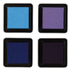 Creativ Company Stampe Tinte Blue Töne lila, 4st.